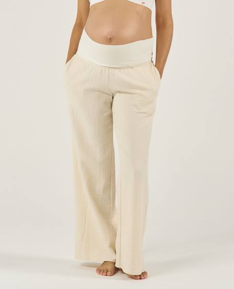 Pantalon de maternité celia Cumin+Naturel 9 - vertbaudet enfant 