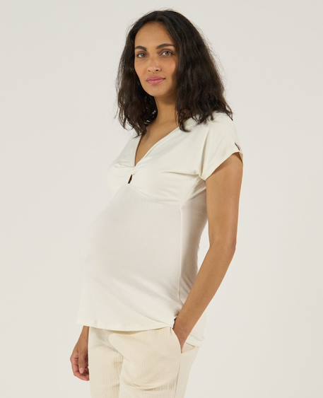 Top de maternité et d'allaitement celia Cumin+Naturel 8 - vertbaudet enfant 