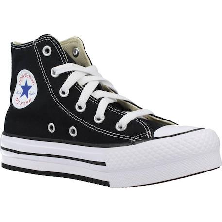 Basket montante chuck taylor all star eva lift - confort optimisé junior Noir 5 - vertbaudet enfant 