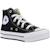 Basket montante chuck taylor all star eva lift - confort optimisé junior Noir 5 - vertbaudet enfant 