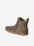 Boots fille cuir zippées beige+bronze+cacao+jaune d'or+marine+marron+noir+vert+vieux rose 14 - vertbaudet enfant 