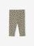 Legging bébé léopard en maille côtelée anthracite+taupe+vert sauge 8 - vertbaudet enfant 