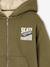 Sweat zippé à capuche garçon kaki+marine 5 - vertbaudet enfant 
