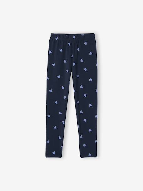 Legging fille imprimé bleu+encre+mauve+rose imprimé+vert amande+vert d'eau+vert imprimé 2 - vertbaudet enfant 