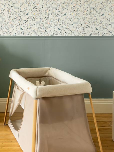 Lit parapluie 3 en 1 Eazy Sleep gris+sable 11 - vertbaudet enfant 