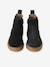 Boots enfant fille cuir zippées camel+marine+noir+or 15 - vertbaudet enfant 