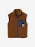 Gilet sans manches garçon caramel+écru 2 - vertbaudet enfant 