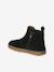 Boots fille cuir zippées beige+bronze+cacao+jaune d'or+marine+marron+noir+vert+vieux rose 35 - vertbaudet enfant 