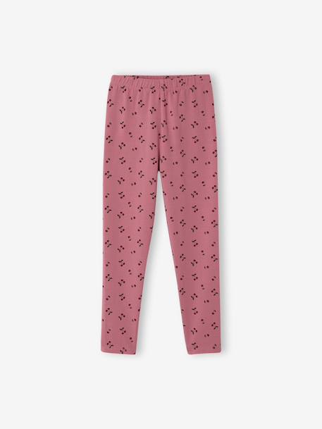Legging fille imprimé bleu+encre+mauve+rose imprimé+vert amande+vert d'eau+vert imprimé 10 - vertbaudet enfant 
