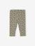 Legging bébé léopard en maille côtelée anthracite+taupe+vert sauge 7 - vertbaudet enfant 
