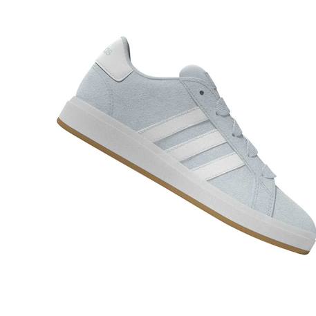 Basket garçon en cuir style rétro velcro Bleu ciel 6 - vertbaudet enfant 