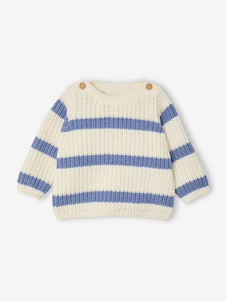 Ensemble 3 pièces naissance garçon bleu 2 - vertbaudet enfant 