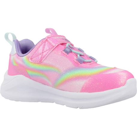 Basket unicorn chaser Rose multicolore+Rose pkmt+Violet 5 - vertbaudet enfant 
