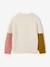 Pull fille manches longues olive+rose poudré 2 - vertbaudet enfant 