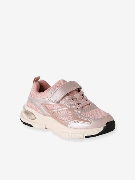Baskets enfant fille a scratchs rose 1 - vertbaudet enfant 