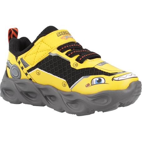 Baskets bébé garçon légère Jaune et noir 5 - vertbaudet enfant 