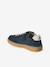 Baskets garçon cuir lacets élastiqués marine 4 - vertbaudet enfant 