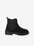 Boots fille cuir zippées noir 2 - vertbaudet enfant 
