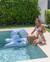 Bouee bebe avec siege et capote animal Bleu 2 - vertbaudet enfant 