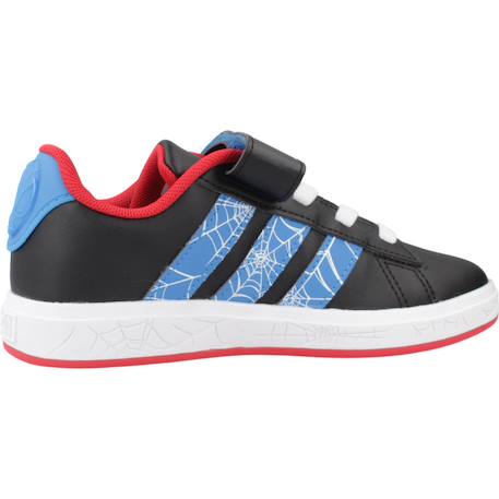 Baskets garçon à scratch motif spider-man Noir 1 - vertbaudet enfant 