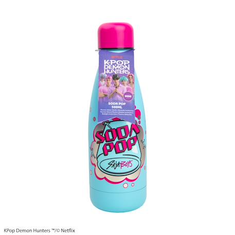 Gourde soda pop - kpop demon hunters Bleu 6 - vertbaudet enfant 