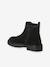 Boots fille cuir zippées noir 3 - vertbaudet enfant 