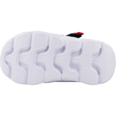 Sandales bébé garçon en textile légère souple Bleu marine+Noir et citron 6 - vertbaudet enfant 