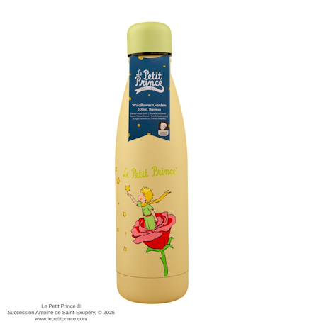 Gourde isotherme rêve de roses - le petit prince Jaune 6 - vertbaudet enfant 