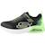 Basket garçon synthétique légère et souple Noir et citron 2 - vertbaudet enfant 