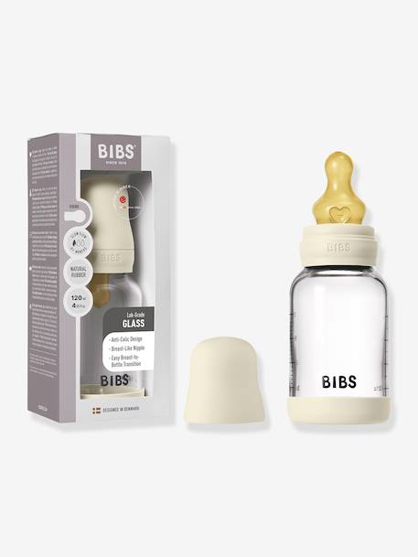 Biberon débit lent 120 ml ivoire 2 - vertbaudet enfant 