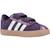 Baskets fille en cuir à scratch court Violet 5 - vertbaudet enfant 