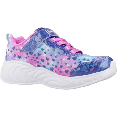 Baskets enfant fille légère souple Multicolore rose+Violet marine 11 - vertbaudet enfant 