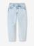 Jean ballon fille bleu moyen+denim bleached 6 - vertbaudet enfant 