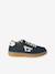 Baskets garçon cuir lacets élastiqués marine 3 - vertbaudet enfant 
