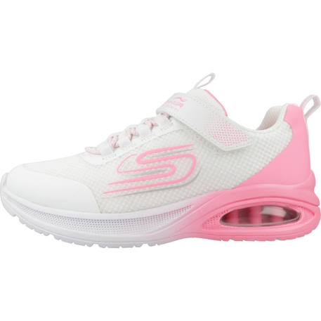 Baskets enfant fille légère souple Blanc et rose+Bleu marine et rose 2 - vertbaudet enfant 