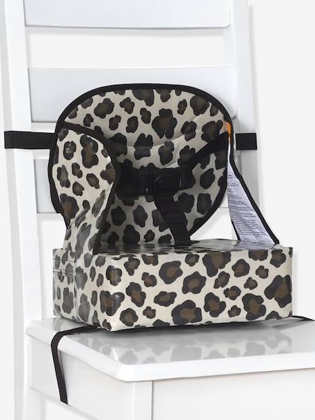 Rehausseur de chaise Easy up BABY TO LOVE gris étoiles+marron imprimé+rayé bleu 5 - vertbaudet enfant 