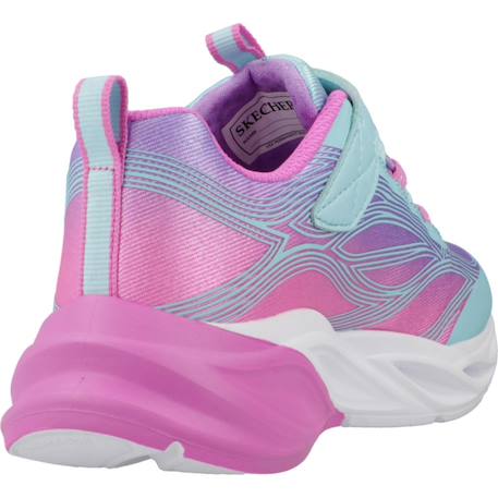 Chaussures de sport lumineuses s-lights cosmic glow – enfant junior Bleu turquoise+Rosa 3 - vertbaudet enfant 