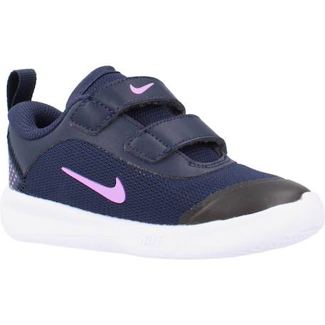 Baskets bébé fille en textile Bleu roi 5 - vertbaudet enfant 