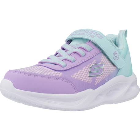 Baskets enfant fille Rose bkhp+Violet et turquoise 10 - vertbaudet enfant 
