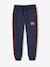 Jogging garçon bande côté bordeaux+gris chiné+rouge+vert 1 - vertbaudet enfant 