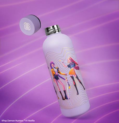 Gourde signature isotherme honmoon - kpop demon hunters Violet 2 - vertbaudet enfant 
