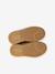 Baskets enfant fille cuir à scratchs beige+marron+vieux rose 11 - vertbaudet enfant 