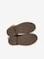 Boots enfant fille cuir et glitter zippées camel+marine 7 - vertbaudet enfant 