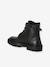 Boots fille cuir à lacets et zip noir 3 - vertbaudet enfant 