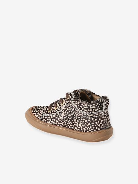 Chaussures premiers pas bébé lacets brun+fuchsia+marron+rose 3 - vertbaudet enfant 