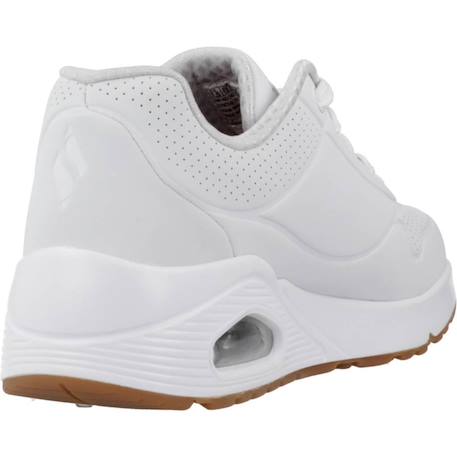 Baskets enfant fille légère souple Blanc+Noir 3 - vertbaudet enfant 