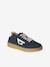 Baskets garçon cuir lacets élastiqués marine 2 - vertbaudet enfant 