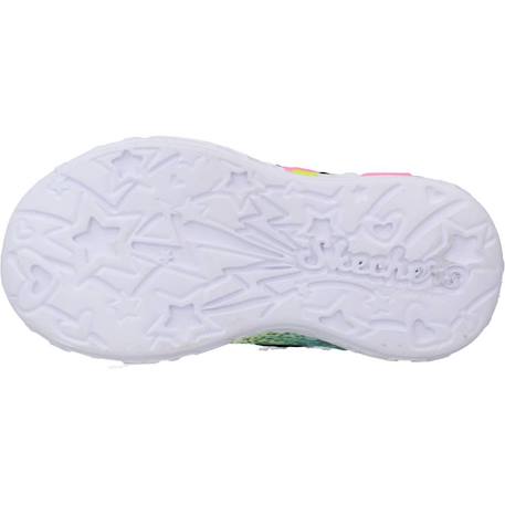 Baskets bébé fille légère Bleu+Multicolore violet 12 - vertbaudet enfant 