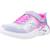 Baskets enfant fille légère souple Rose et turquoise+Violet et rose vif 10 - vertbaudet enfant 