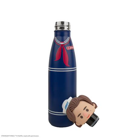 Gourde sculptée isotherme steve scoops ahoy - stranger things Bleu 4 - vertbaudet enfant 